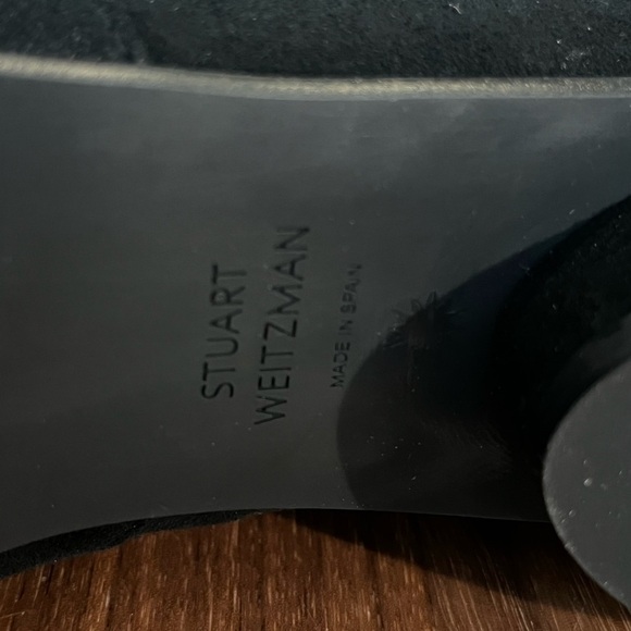 STUART WEITZMAN Over-the-Knee black Women's Boots suede size 8.5 🎩 - Picture 4 of 12